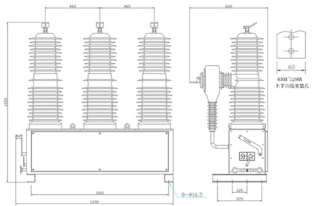 ZW32-40.5-outdoor-high-voltage-vacuum-circuit-breaker